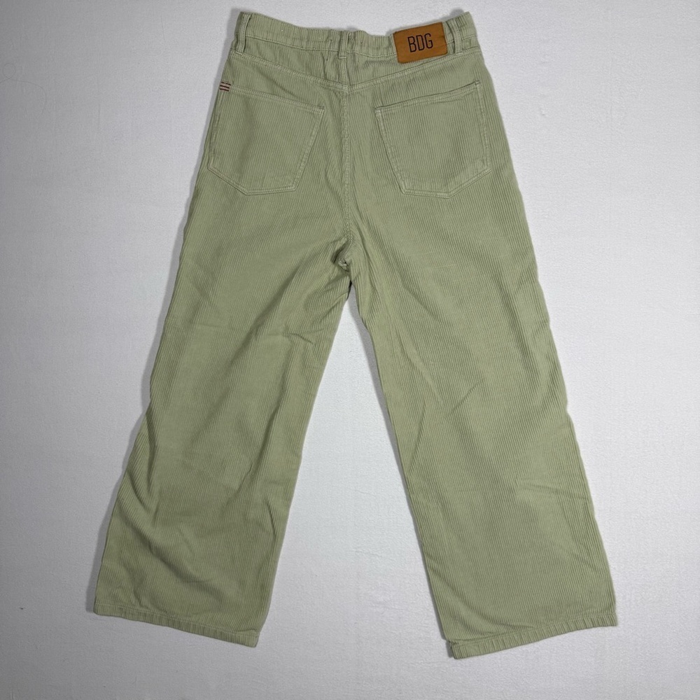 BDG High & Wide Green Corduroy Pants size 29 urban outfitters - Picture 5 of 9